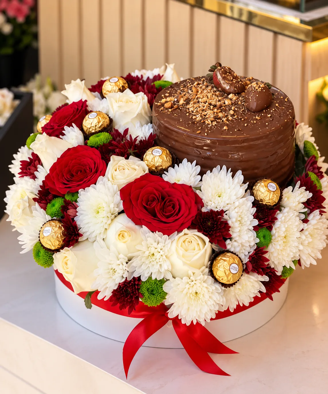 حب وورد وشوكولاتة 🍫🌹 | Sweet Love: Cake & Roses ❤️