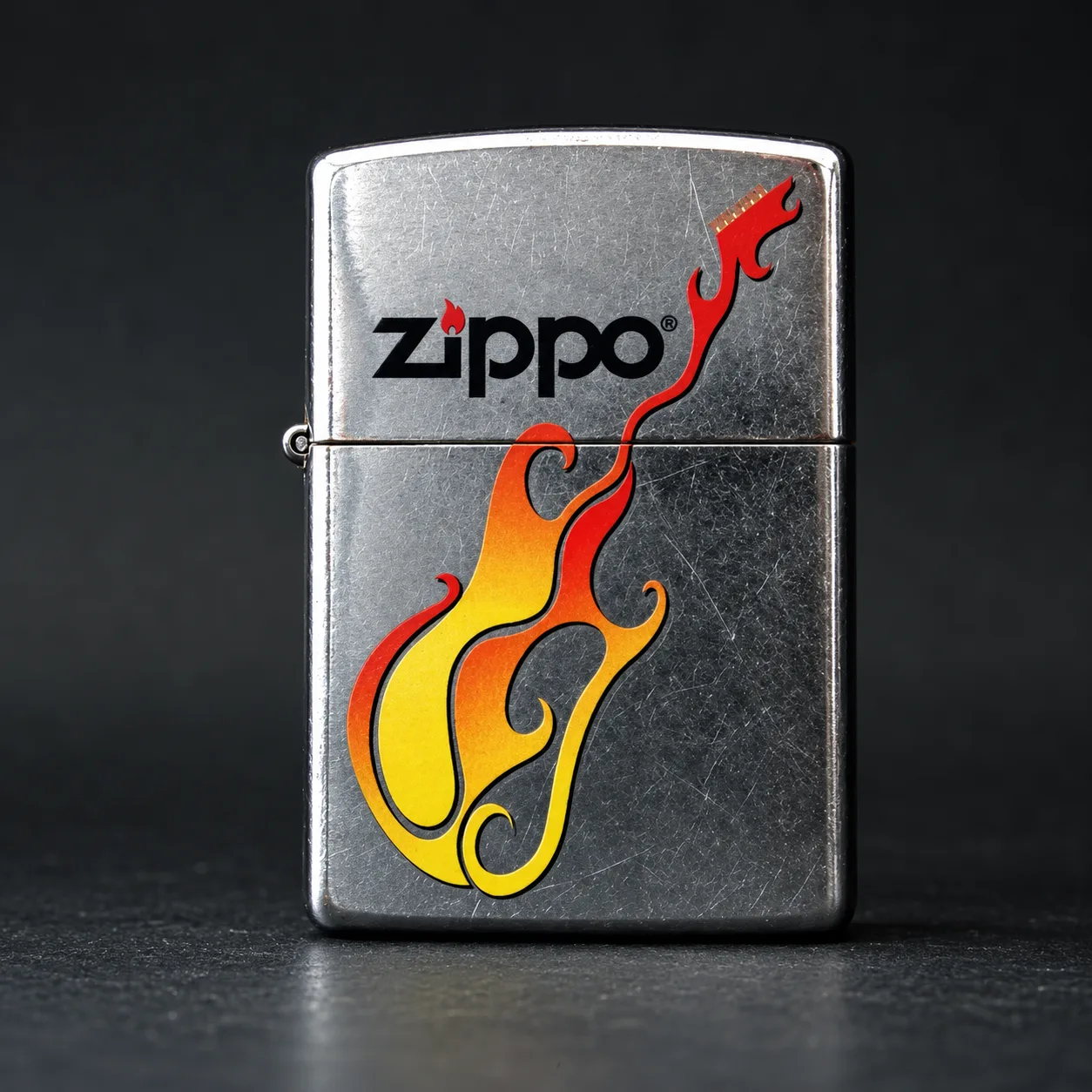 Zippo Flame Design Lighter – Made in USA