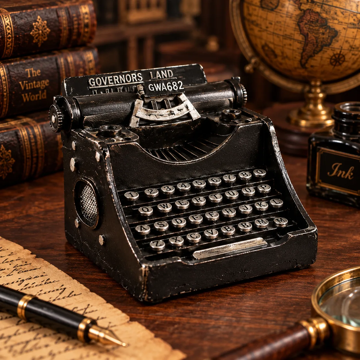 Typewriter Model Décor Antique
