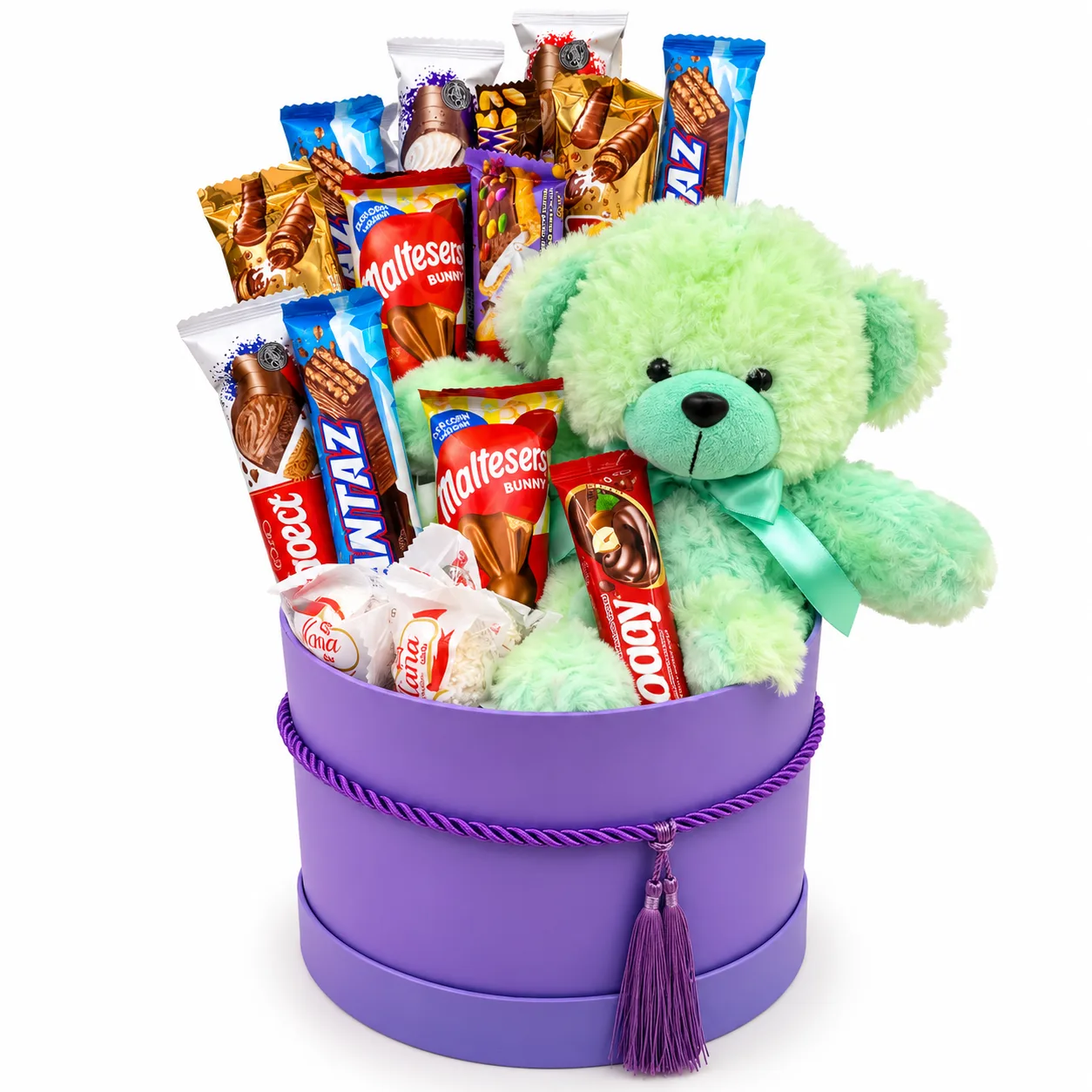 Teddy Bear & Chocolate Gift Box